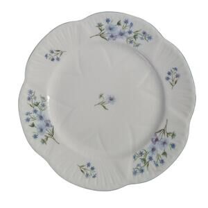 Shelley Blue Rock 13591 Dainty Dessert Salad Plate 8"  Bone China